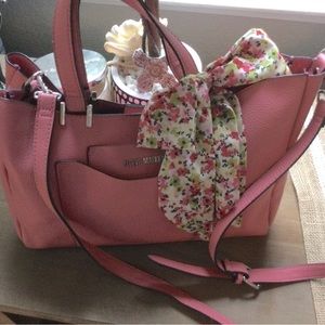 Fun Steve Madden Bag with scarf, strap and handles